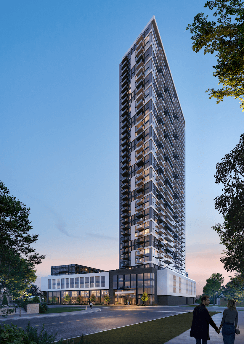 1515 Pickering Parkway exterior rendering by Arcadis Architects